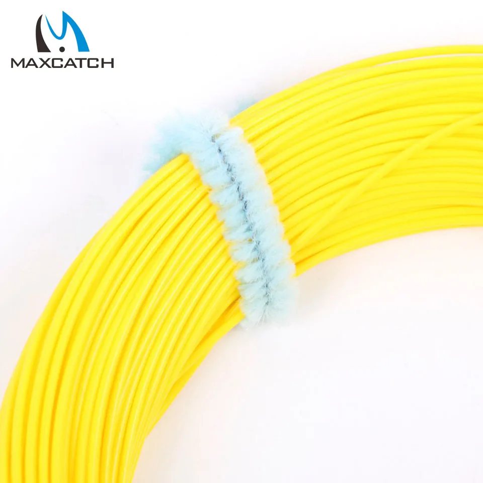 Maximumcatch 0.7mm 0.9mm Running Line Shooting Line Orange Or Yellow Fly Fishing Line 4