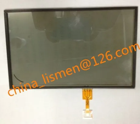 Best wholesale 10 pieces 8 inch  192*122mm 4 pins black glass touch screen Digitizer Lens  panel for car DVD player GPS navigation 1