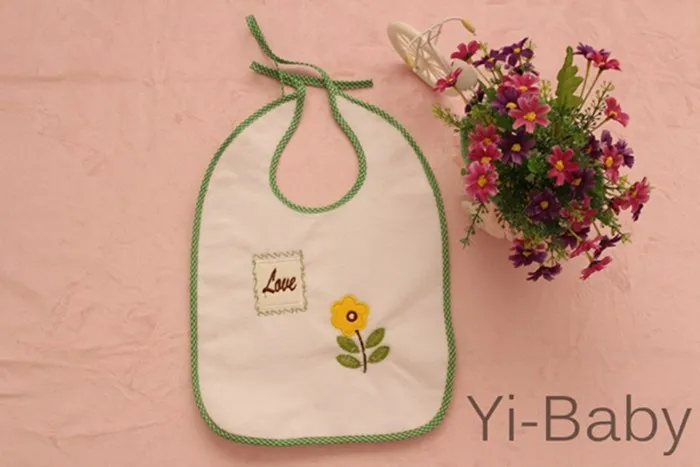 yb0017 цветок/Слон/Бегемот Burp Полотна младенческой слюны полотенца Baby Bib водонепроницаемый нагрудник нагрудники 12 шт./компл
