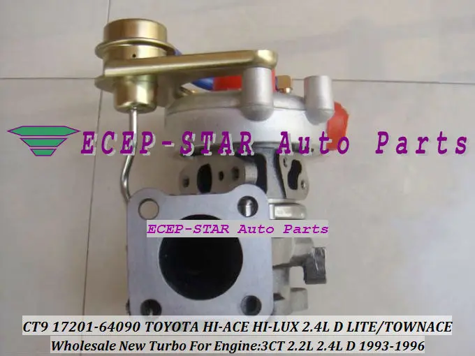 Турбо патрон КЗПЧ ядро CT9 17201-64090 17201 64090 турбина для TOYOTA Lite Liteace Townace 3CTE 3CT 3C-TE 3C-T 2.2L