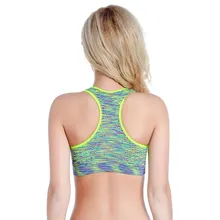 Professional Women Seamless Padded Wire free Sports Bra For Running Yoga Stretch Crop Tops Drop Shipping