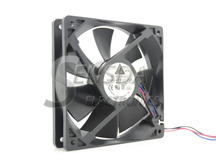 Для delta AFB1212SH 12025 12 см DC 12V 0.80A 3 он-лайн осевой вентилятор охлаждения