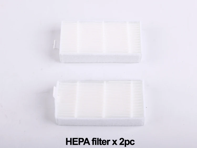 (Для X500) робот Пылесосы для автомобиля запасных Запчасти пакет для X500, в том числе сбоку Кисточки x 4 шт. + HEPA фильтр X 2 шт