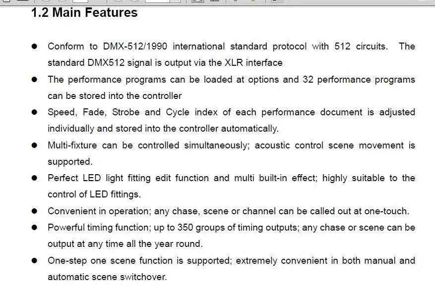 USB DMX главный контроллер, с CD программным обеспечением