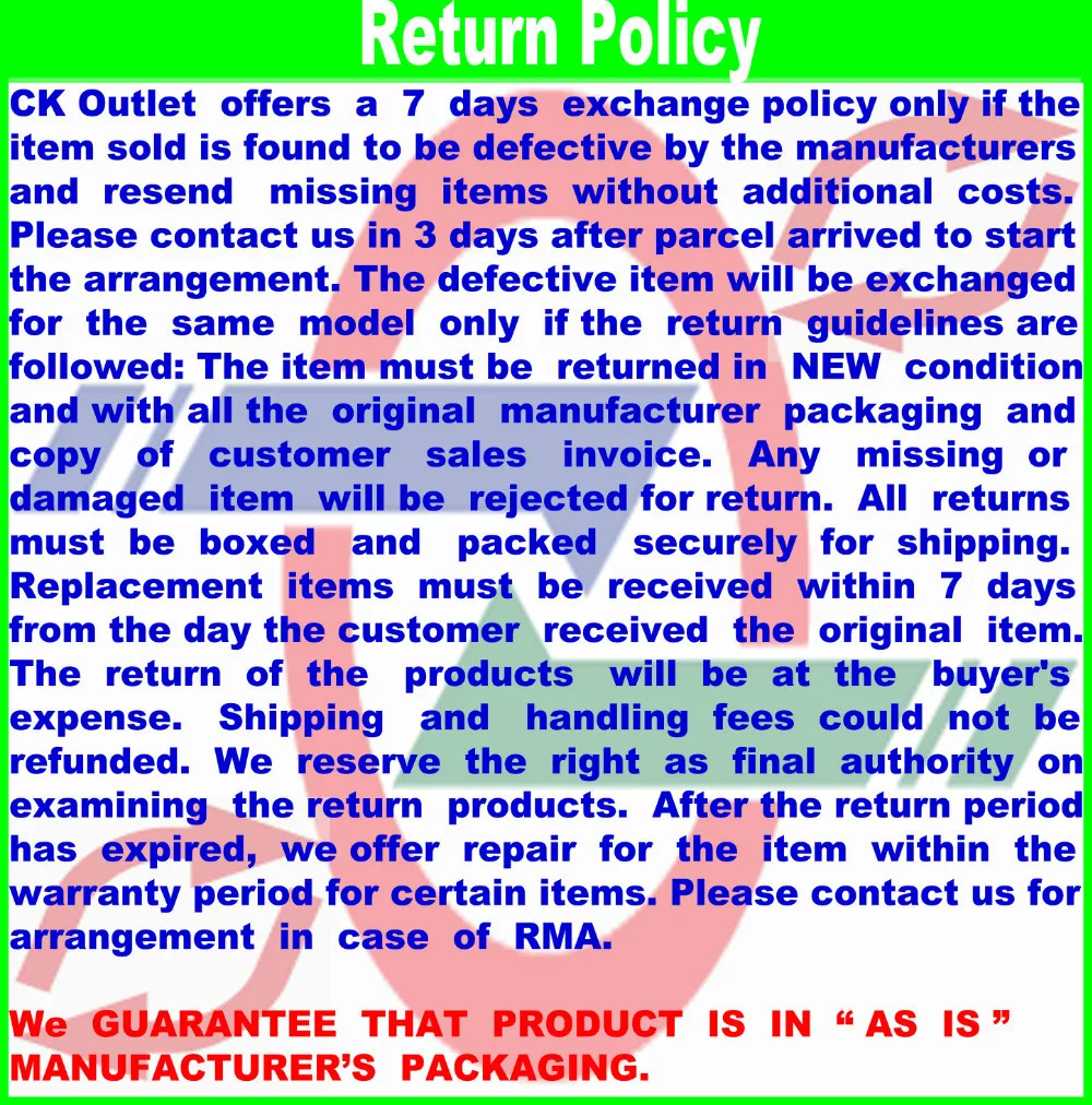 Ali Return Policy 3