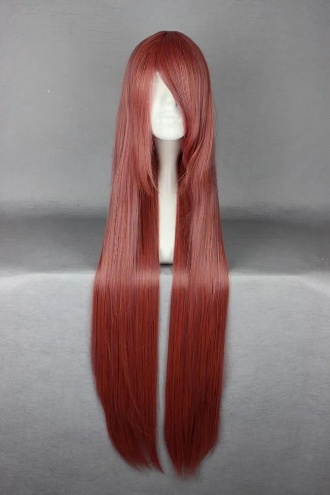 MCOSER 16 цветов синтетический 100 см длинные прямые волосы косплей парик Высокая температура волокна парик-018