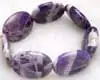 6 мм круглые Высокое качество природного фиолетовый кристалл 3 пряди 18-20 "necklace-nec5748