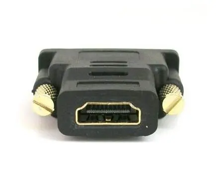 Разъем адаптера DVI Male-HDMI Female