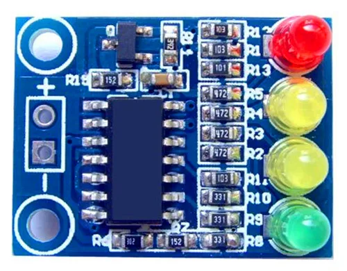 Бесплатная доставка! 12 V батарея/4 сегмента/индикатор батареи/электронный компонент