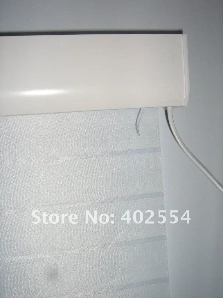 motorized zebra blinds, 1.6m wide or customized as your requirement