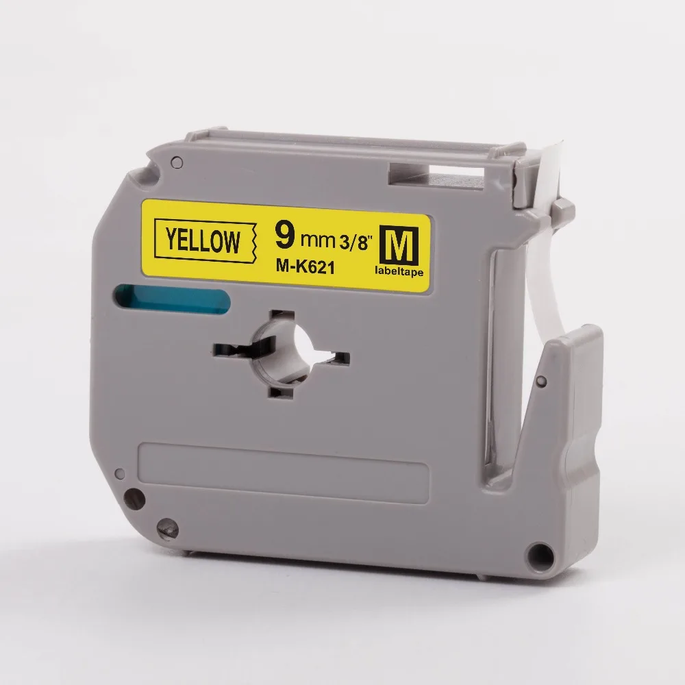 Совместимая этикетка лента для родственных устройств черная желтая MK621 MK 621