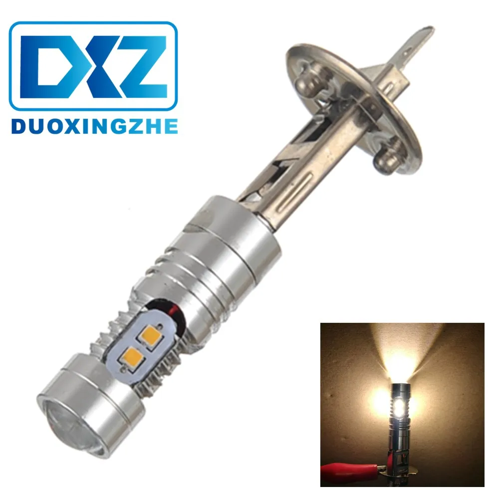 2x2017 H1 50 Вт 2323 High Power LED Ксеноновые Белый Противотуманные фары Дневного Лампы 6500 К |