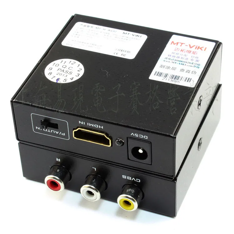 HDMI в AV cvbs RCA HD 1080P видео PAL/NTSC с usb кабель питания MT-H-AV02