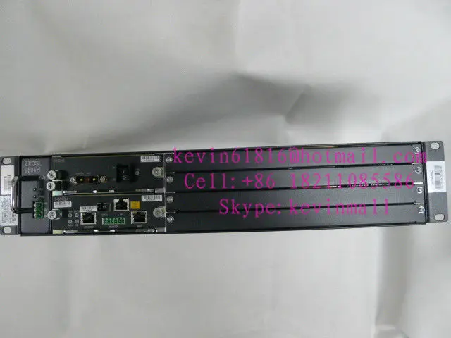 Корпус zte ZXDSL DSLAM 9806 H с питанием постоянного тока. FiberCore