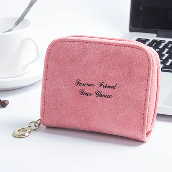 

500pcs/lot Leather Coin Bag Card Holders Bowknot Pouch Mini Purse Coin Purse Plush Cute Small Change Purses Wallet