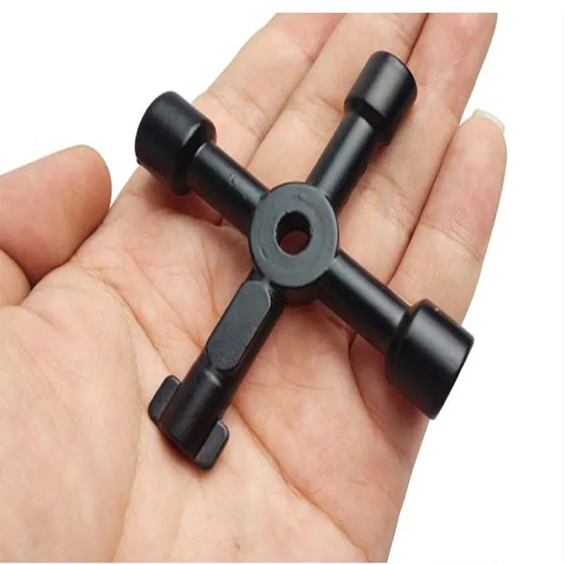 Cross Triangle KEY for Train Electrical Elevator Cabinet Valve Alloy Triangle/Square