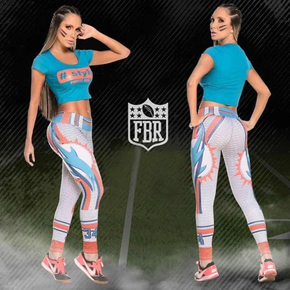 Woman Yoga Compression Pants Fitness Leggings Elastic