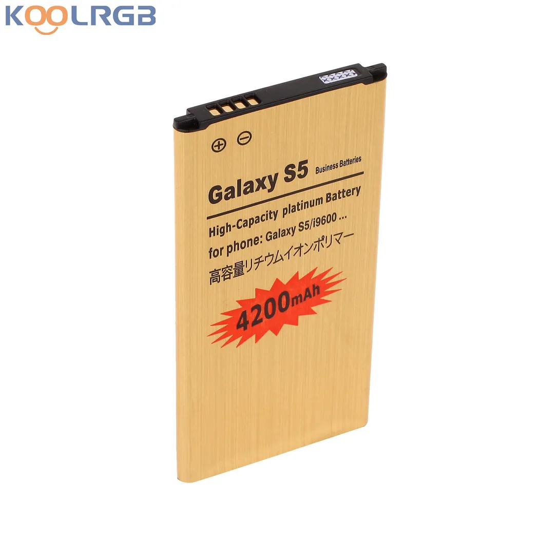 GOLD Premium For Samsung Galaxy S5 SM G900P Battery High Capacity EB