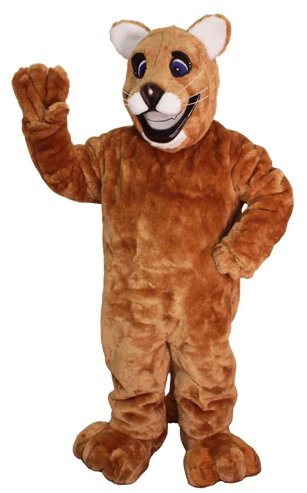 Профессиональный костюм Пумы талисмана леопард пантера Mascotte OutfitSuit маскарадный костюм Карнавальный костюм для вечеринок SW648