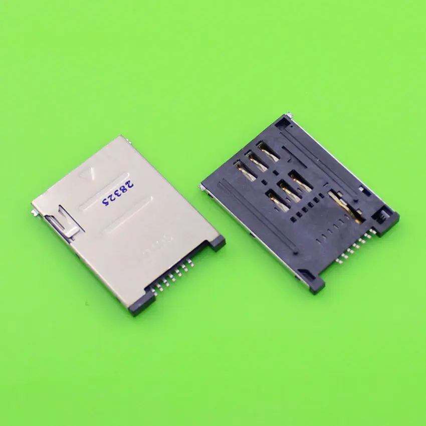 10 шт./лот SIM держатель для карт 6+ 1 7P адаптер/разъем SIM держатель для карт памяти для телефона, SMT