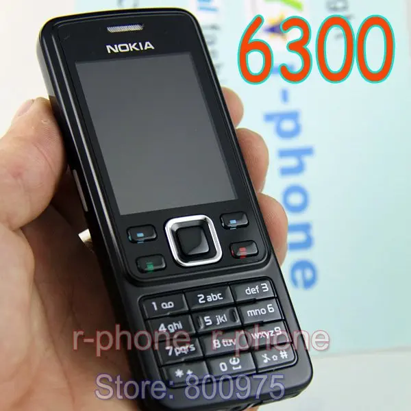 Мобильный телефон Восстановленный Nokia 6070 разблокирован 2G GSM мобильный телефон и русский язык