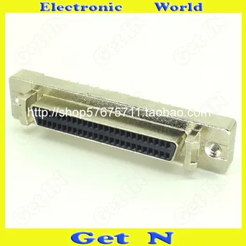 

2pcs SCSI 50PIN Female Board Socket SCSI Female 50PIN Connector Straight Leg Female Jack 50PIN Adapter