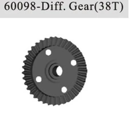 HSP part 60098 Diff. Gear (38T) For 1/8 RC Monster Truck Buggy Car Truggy Remote model accessories