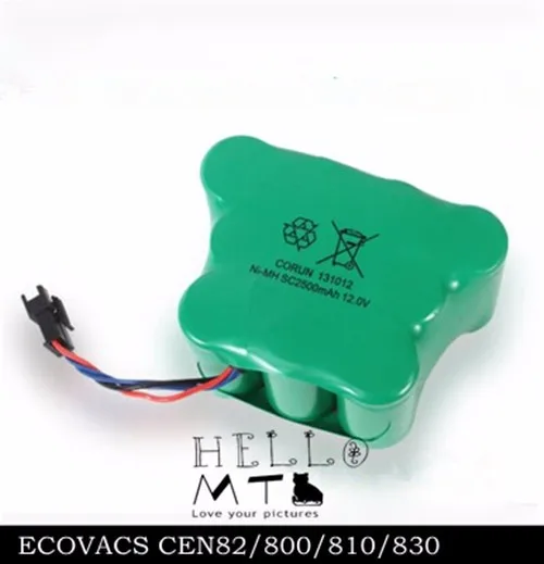 

12V 3500mAh NI-MH Replacement Battery for ECOVACS CEN82/800/810/830 Sweeping robot Aspirator Vacuum Cleaner