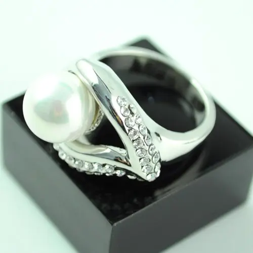 casting pearl rings ,rn-494(4)