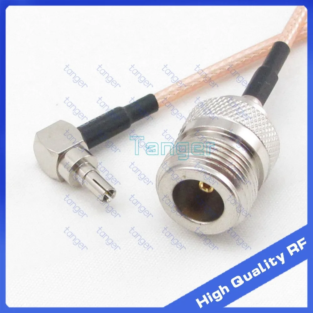 Tanger высококачественный CRC9 штекер под прямым углом к N гнездовой разъем со