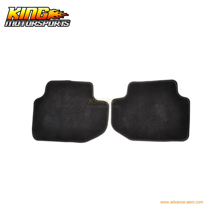 Подходит 03-07 Honda Accord 2 4Dr коврики ковер передний и задний нейлон черный 4 шт. США Внутренний