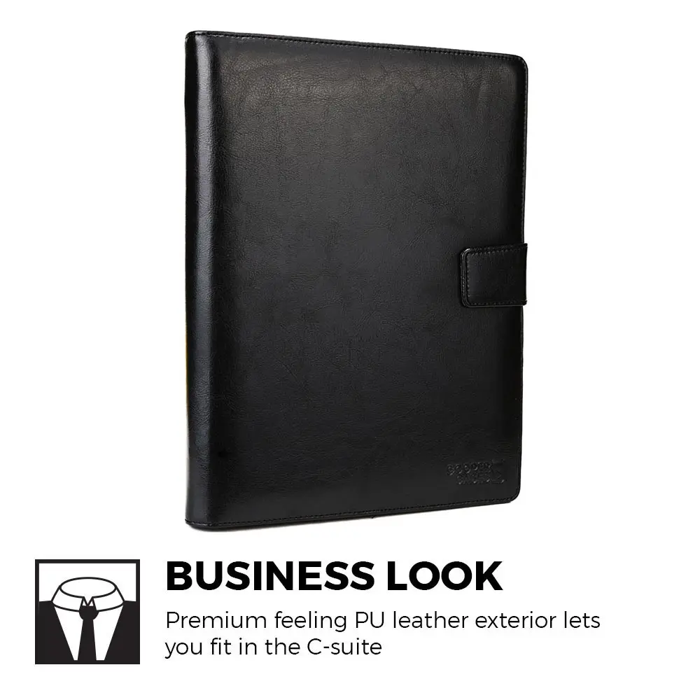 CPR164BLK101_Foldertab_Executive_Leather_Portfolio_Tablet_Case_with_Diary_Planner_for_9-10_1_Tablets_feature_01