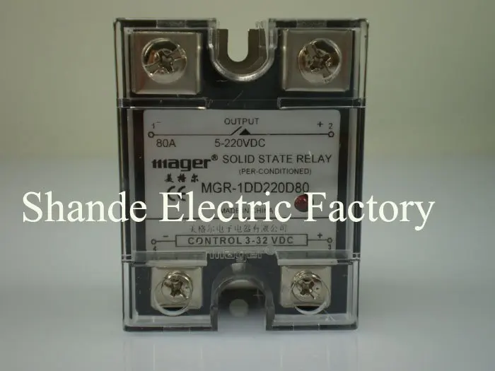 Высокое Качество твердотельные реле SSR 80A dc-dc