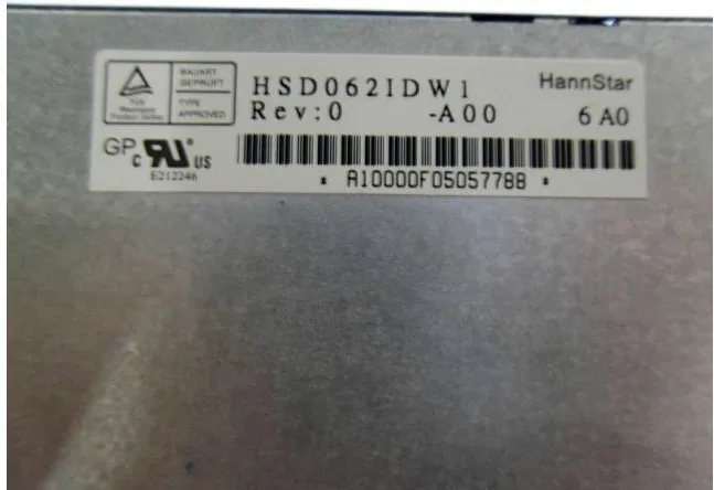 HSD062IDW1 A00 HSD062IDW1+ для 6,2 дюймов TFT lcd панель промышленное оборудование 800*480
