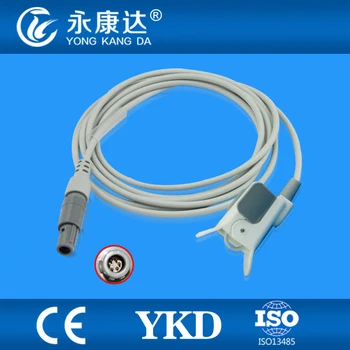 

Mindray PM9000/MEC 100 Pediatric finger clip spo2 sensor, 6pins