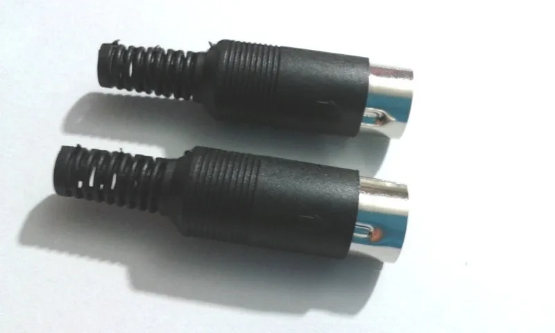 200 шт DIN разъем 8 Pin с пластиковой ручкой