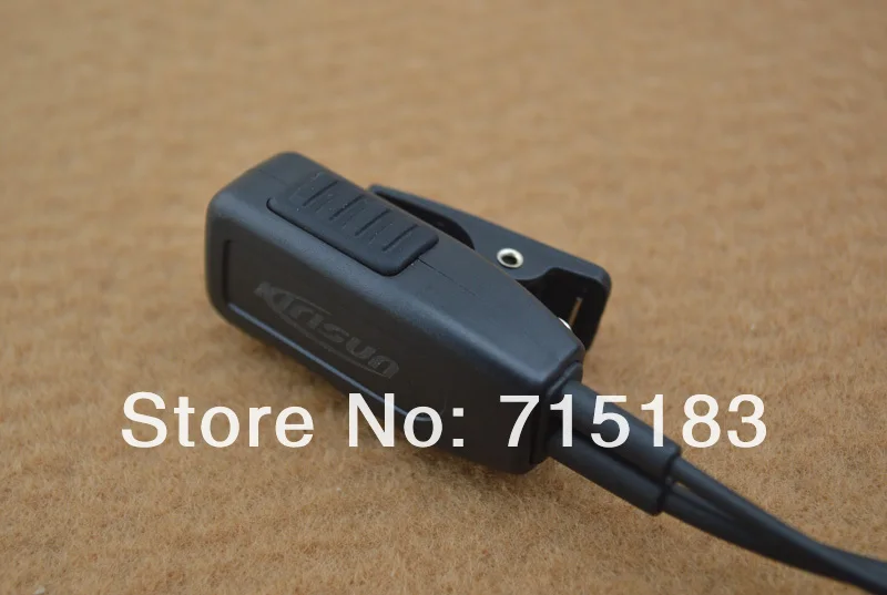 Kirisun KME-009 Air-Tube акустический наушник-микрофон с PTT для Kirisun PT5200 PT4200 PT260 PT3600 PT558 PT558S
