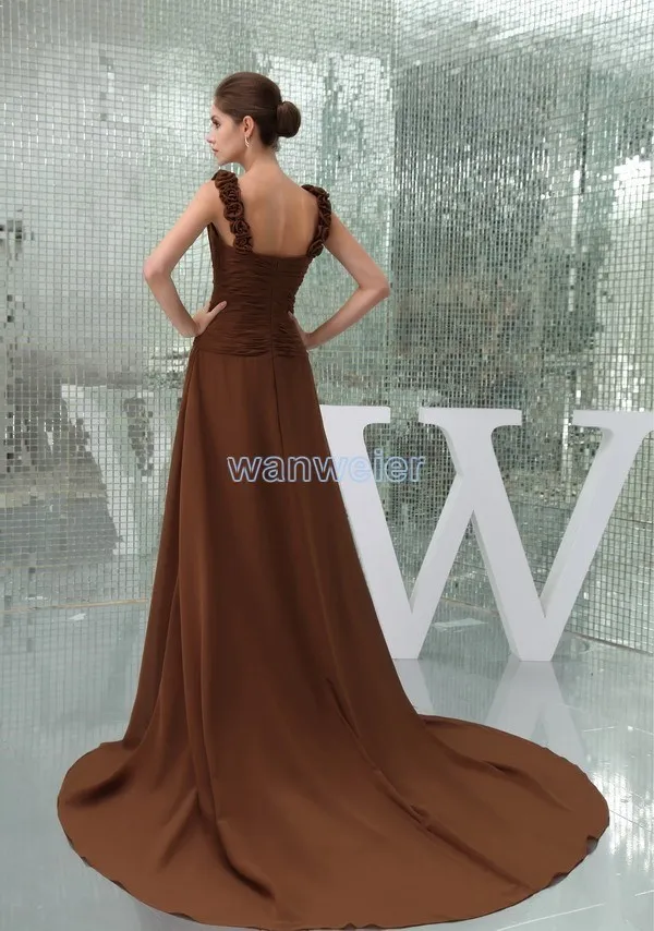 vestido de festa v-образный вырез невесты горничной плюс цветы ручной работы шифоновые длинные вечерние платья для матери невесты