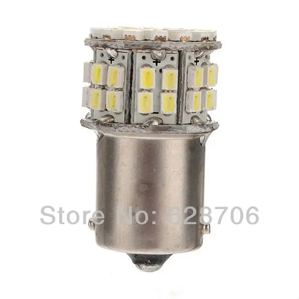 10 шт. 1156 BA15S 1206 50 SMD чисто белая Резервное копирование Обратный конец света лампы AC/DC 12 V