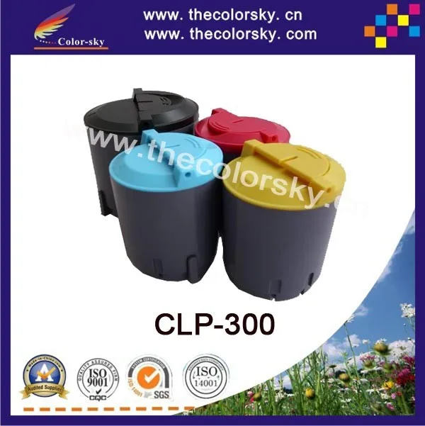 CS-S300) Тонер-картридж для лазерного принтера для samsung CLP 300 300n clx 2160 3160(2 k/1 k страницы) 4 упаковки FedEx