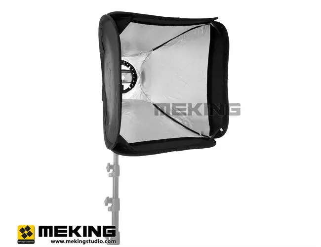 Meking E5050 софтбокс для вспышки Speedlite SpeedLight Flash 50 см 2" мягкая коробка с l-образным адаптером диффузор сумка для переноски