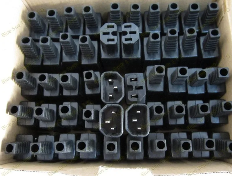 Бесплатная доставка, партия из 5 пар IEC320-C14 + C13 Мощность кабельный разъем для мужчин и женщин, C14 UPS штепсельной вилки, БРП розетка по Мощность