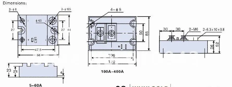 Sdp4020d 20A ССР, напряжение нагрузки: 12-480vdc, Управление votlage: 3.5-32VDC или 3.5-32VDC Бесплатная доставка