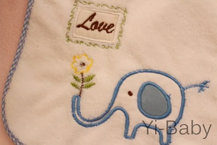 12 шт./компл. YB001 fflower Burp Полотна младенческой слюны полотенца Baby Bib водонепроницаемый нагрудник