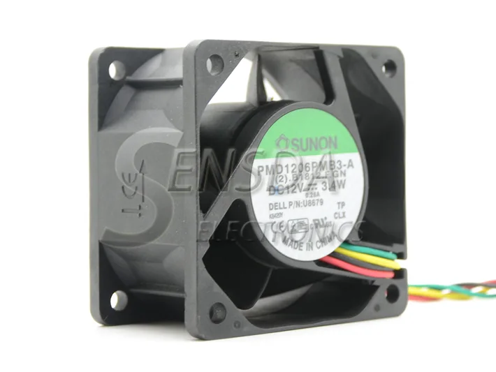 SUNON PMD1206PMB3-A P/N: 0U8679 U8679 AC/DC 12 V 3,4 W 60x60x38 мм 4 провода 5Pin для SX280 GX620 SX745 SX755 760 USFF Вентилятор охлаждения