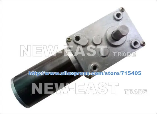 DC 12 V/76-100r/мин/5kg. см червячный мотор-редуктор