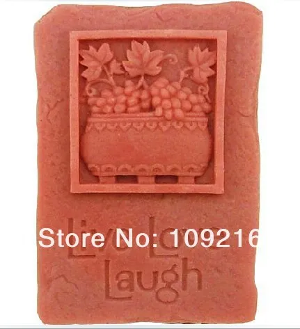1 шт. Live Love laugh(zx727) Силиконовые ручной Мыло Mold DIY Плесень