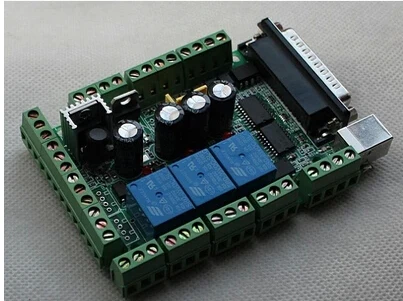 Тип Интерфейс Breakout платы адаптер CNC MACH3 USB 6 оси для драйвера двигателя