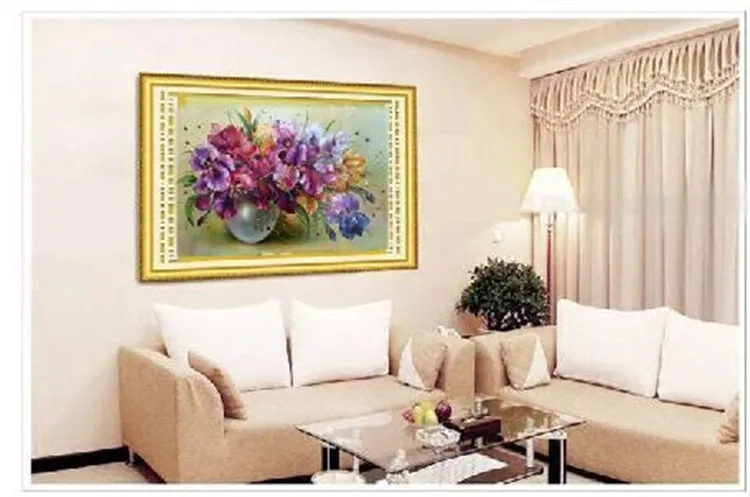 

5d cross stich Flowers Beautiful Dream Houses Dimond Painting Crafts Square Kits Diamond Embroidery