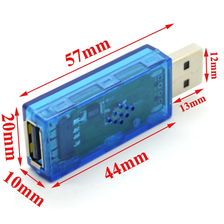 5 шт./лот 4 бит OLED USB вольтметр Текущий Амперметр Мощность Ёмкость тестер мобильных Мощность Детектор 10001229